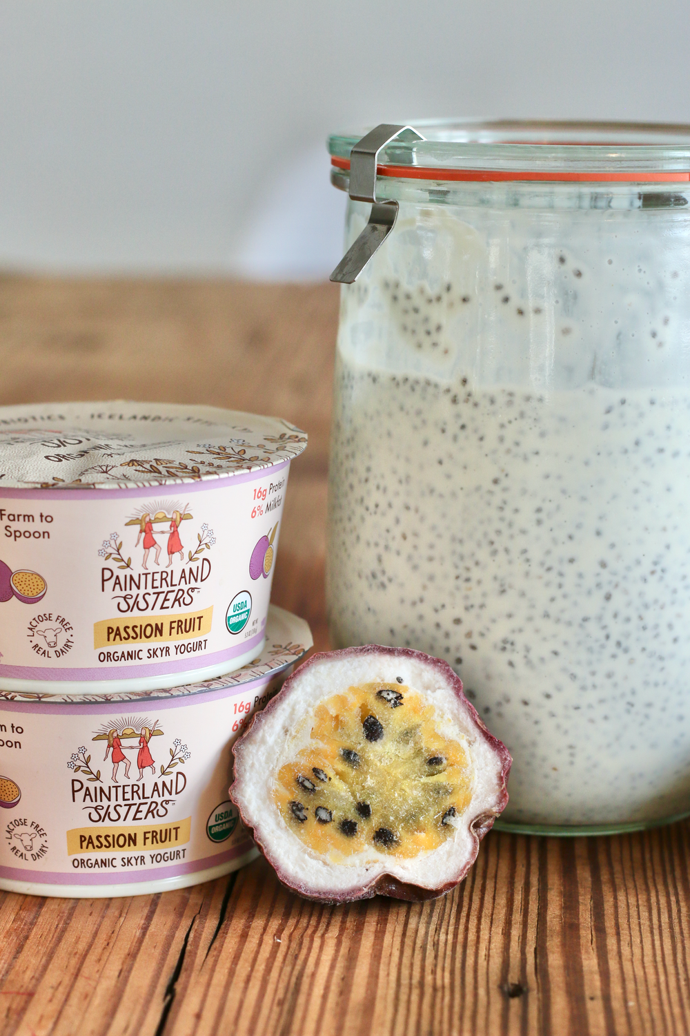Passionfruit Chia Seed Pudding