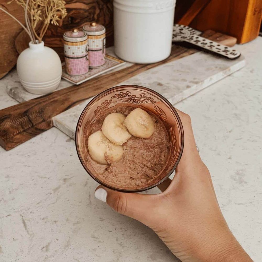 Chocolate Chia Pudding made with Painterland Sisters Organic Skyr Yogurt