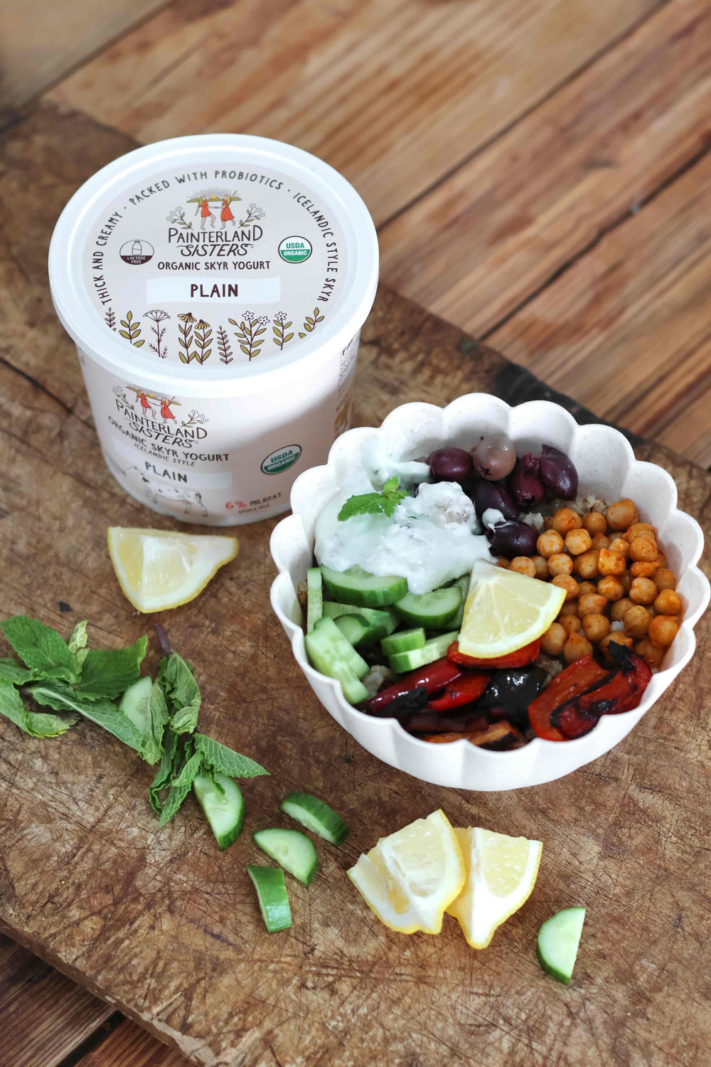 High Fiber Mediterranean Bowls