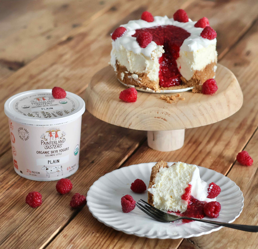 Painter Family Favorite Raspberry Cheesecake