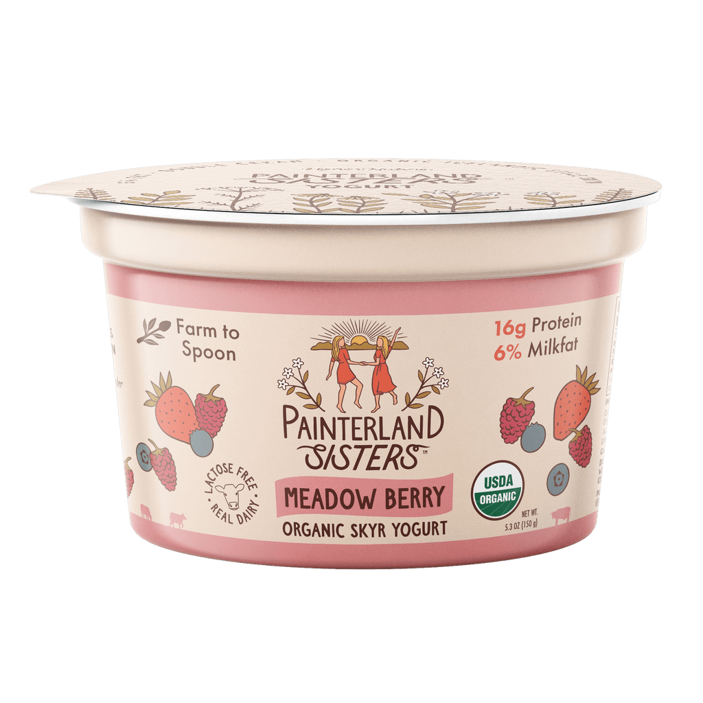 Painterland Sisters  Meadow Berry Organic Skyr Yogurt - 5.3oz cup