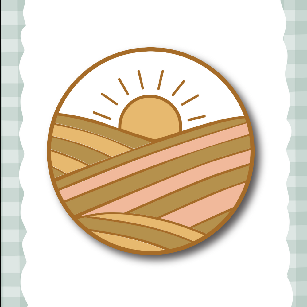 Pin - Farmer Sun