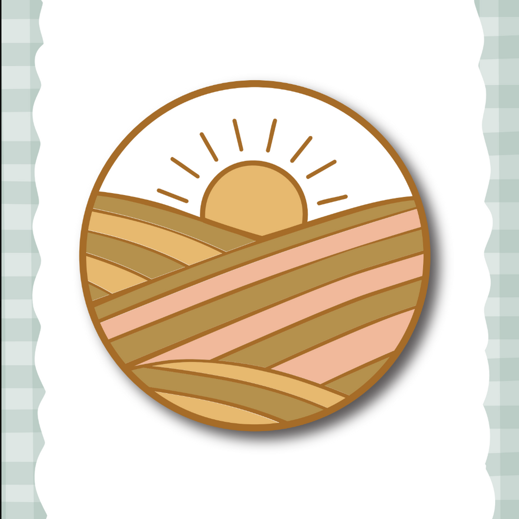 Pin - Farmer Sun