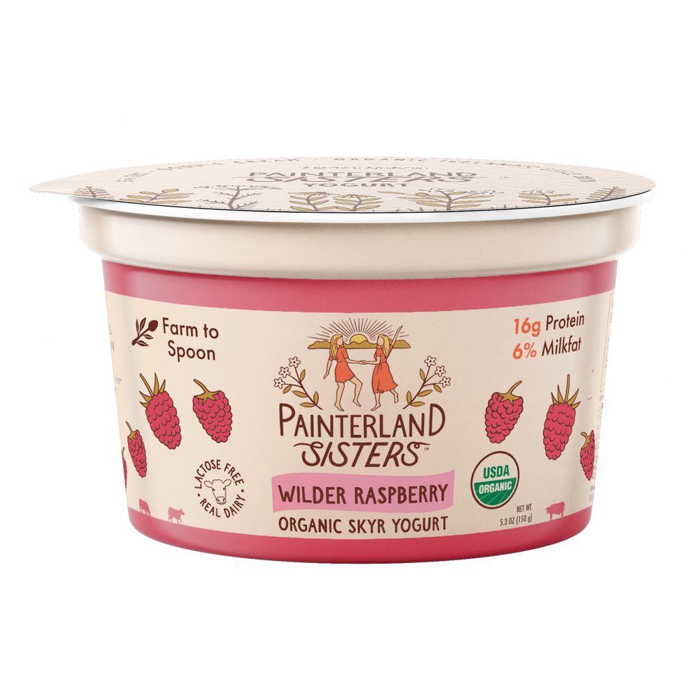 Painterland Sisters Wilder Raspberry Organic Skyr — product image