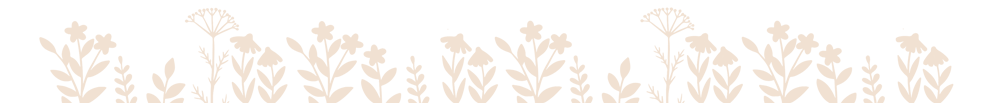 Background illustration of a row of flowers